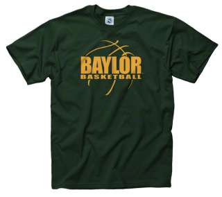 Baylor Bears Dark Green Primetime Basketball T Shirt  