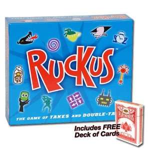  Ruckus Card Game Plus FREE Deck of Cards Toys & Games