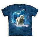 Polar Bear Collage Mountain T Shirt Classic TEE  