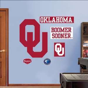  Oklahoma Sooners Logo Fathead: Toys & Games