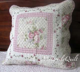   Pink Roses Romantic Decorative Cushion Cover (50cm x 50cm)   NEW