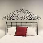 large headboard wall sticker double bed wall art decal decor