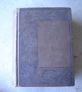 BIG 1905 Book Story of the Bible by Charles Foster LOOK  