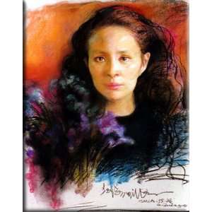  The Artists Wife 13x16 Streched Canvas Art by Wang, Yuqi 