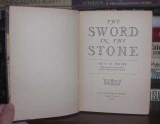 WHITE, T. H. THE SWORD IN THE STONE 1st  