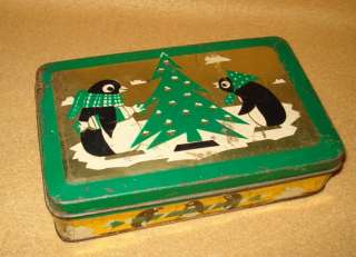 Lot of 2 Vintage East Europe Chocolates Tin Boxes 60s  