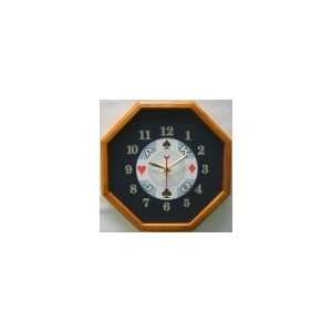  13x13 Octagon Poker Wall Clock