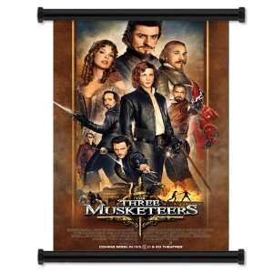  The Three Musketeers Movie 2011 Fabric Wall Scroll Poster 