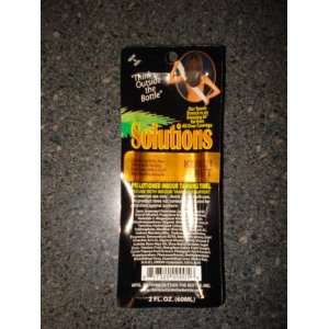   Solutions Kukui Nut Pre Lotioned Tan Towel 4 Indoor Tanning Beauty