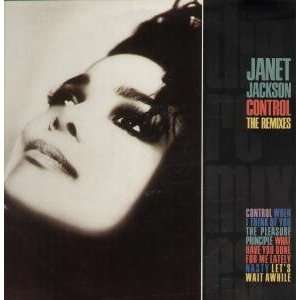 CONTROL THE REMIXES LP (VINYL) UK A&M 1987: JANET JACKSON 