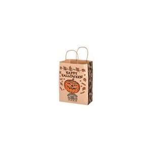  Min Qty 300 Pumpkin Natural Kraft Shopper