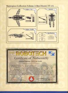 Robotech   Masterpiece Collection Ben Dixon VF 1A  