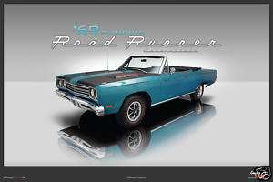 Limited Edition 1969 Plymouth Road Runner Convertible  