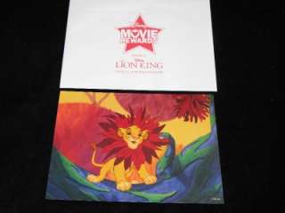 New Lion King Limited Edition Lithograph of Simba from Disney Movie 