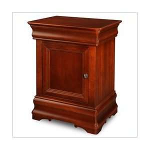  Onyx B G Furniture Chateau Philippe Solid Wood 1 Door Left 