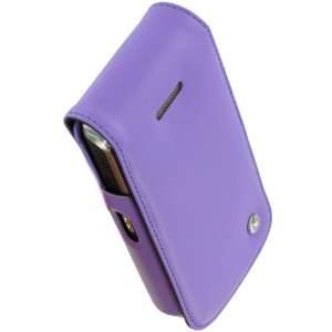  Noreve BlackBerry Tour Leather Case (Purple) Electronics