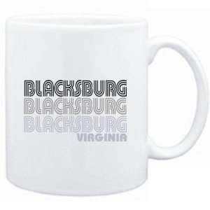  Mug White  Blacksburg State  Usa Cities Sports 