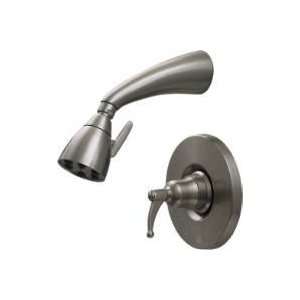   Pewter Blair Haus Adams Shower Set with Bell Shap: Home Improvement