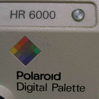 Polaroid Digital Palette HR 6000 w/ 35mm Camera ++ NICE  