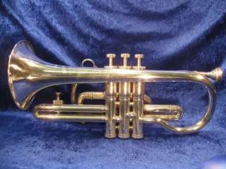 Old Besson Silver Cornet Trumpet C354  