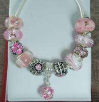   925 Pandora Bracelet Beautiful Give to Mom Mothers day w/Beads charms