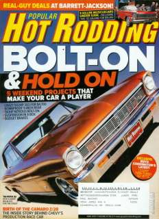 2007 Popular Hot Rodding: 66 Chevy Nova SS Big Block  