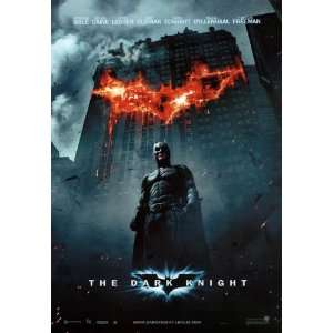  Movie Posters 26.75W by 38.5H  The Dark Knight CANVAS 