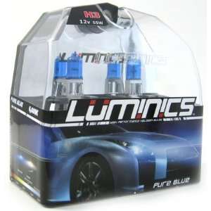   Blue H3 Car Headlight Bulb 6000K and FREE LED Keychain: Automotive