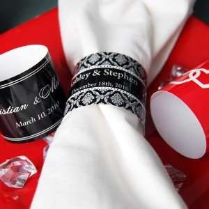  Personalized Wedding Napkin Band: Health & Personal Care