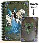 Fairy and Unicorn Sketchbook, Diary or Journal; Spiral Bound
