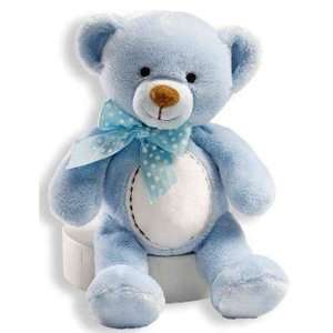    Welcome Little One Honeypot 9 Blue Teddy Bear: Toys & Games
