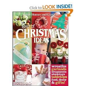 of Christmas Ideas (Better Homes & Gardens Crafts) [Paperback] Better 