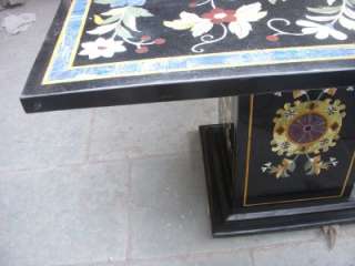 BEST INLAID PRECIOUS STONE DINING ROOM TABLE  