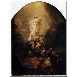 The Ascension Of Christ 22x30 Streched Canvas Art by Rembrandt  