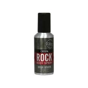  Crystal Rock Deodorant Body Spray Onyx Storm 4 fl oz Spray 