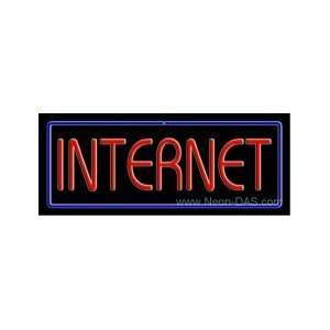  Internet Outdoor Neon Sign 13 x 32