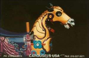 Carousel Horse, Advertising San Antonio, TX  