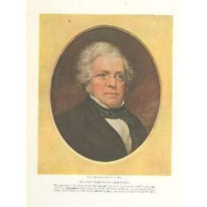    1911 Color Print Author William Makepeace Thackery 