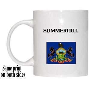  US State Flag   SUMMERHILL, Pennsylvania (PA) Mug 