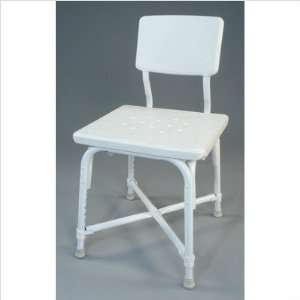  TFI 4314/1 Grand Line Bath Bench in White with Adjustment 
