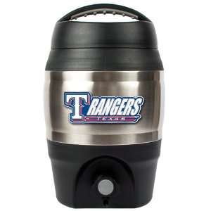  Texas Rangers 1 Gallon MLB Team Logo Tailgate Keg: Sports 