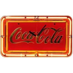  Coca Cola Gold Neon Wall Clock SS 08650