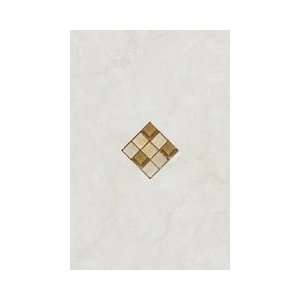  Tesoro Botticino Beige 8 x 12 Ceramic Wall Deco Tile: Home 