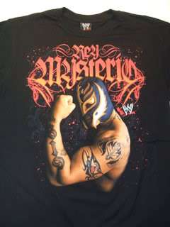 Rey Mysterio 619 Fire WWE Wrestling T shirt  