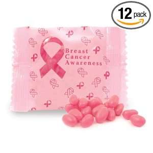 Breast Cancer Awareness Pink Jelly Beans Grocery & Gourmet Food