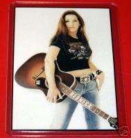 Country Gretchen Wilson Redneck Woman Guitar Magnet  