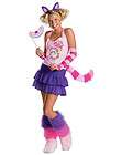   Cat Halloween Costume Teen Alice In Wonderland Purple Ears Tail