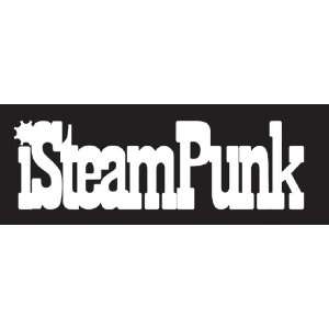  iSteamPunk Sticker Decal White 