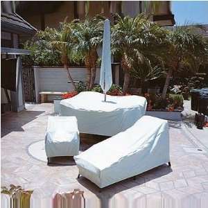   Dayva XC511 Wicker Day Chaise Cover with Elastic Patio, Lawn & Garden