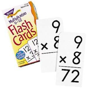  Quality value Flash Cards Multiplication 91/Box By Trend 